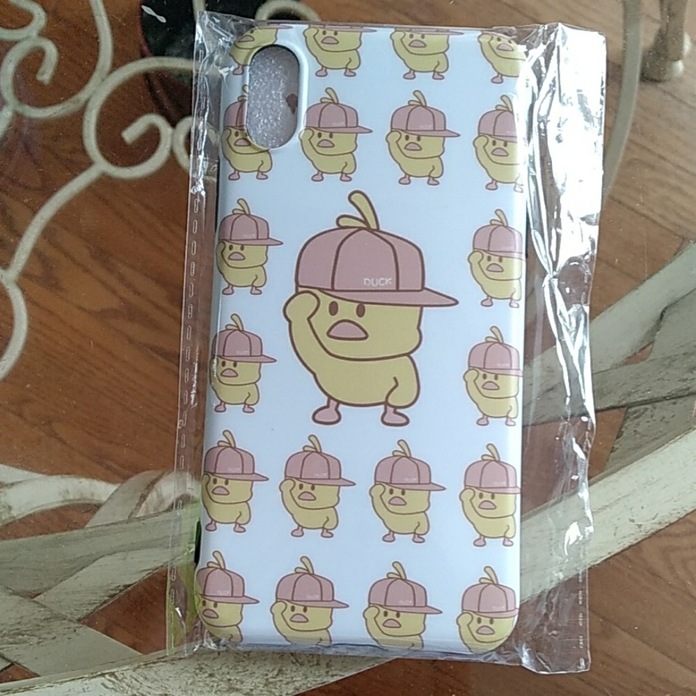 Cute Duck IPhone X phonecase